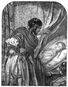 Othello Prints: Othello - painted by H.C. Selous - from the Exhibition of the British Institution