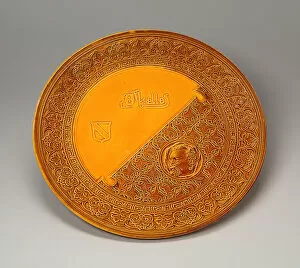 Shakspeare Collection: Othello Plaque, 1884. Creators: Rookwood Pottery, J.C. Meyenberg