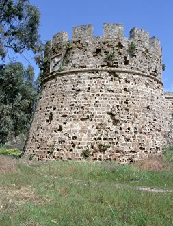Cyprus Prints: Othellos Tower, Famagusta, North Cyprus, 2001