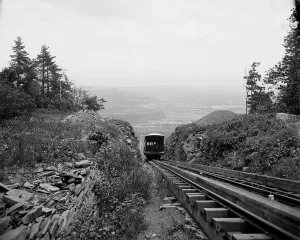 Rail Road Prints: Otis Elevating Railway, looking down