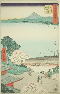 Vantage Point Prints: Otsu: Distant View of Otsu and the Lake from the Kannon Hall of Mii Temple (Otsu)