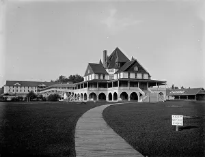 Ottawa Beach Hotel, Ottawa Beach, Mich. between 1900 and 1906. Creator: Unknown