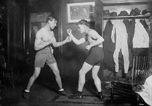 Pugilist Prints: Otto Kohler Young Marker, between c1910 and c1915. Creator: Bain News Service