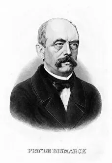 Bismarck Collection: Otto von Bismarck, German statesman, 19th century