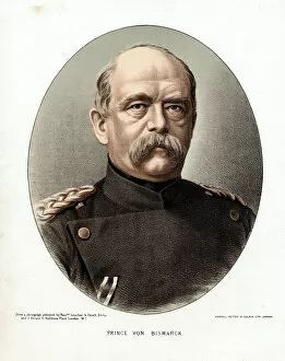 Bismarck Collection: Otto von Bismarck, German statesman, c1880