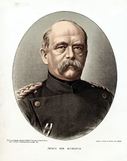 Otto von Bismarck, German statesman, c1880