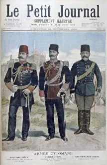 Tarboosh Collection: Ottoman army, 1895. Artist: Henri Meyer