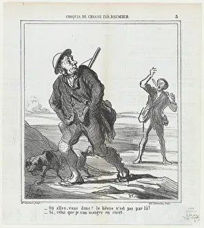 Hunters Prints: Ou allez-vous donc? le lievre n'est pas par la!