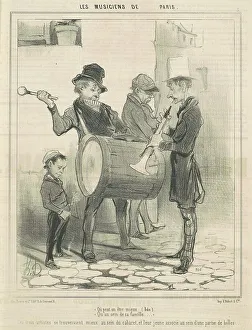 Ou peut on être mieux... 19th century. Creator: Honore Daumier