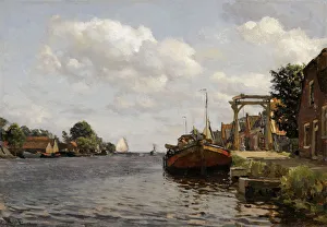 Tholen Prints: Oude Wetering, 1904. Creator: Tholen, Willem Bastiaan (1860-1931)