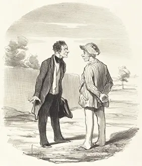 Discussion Prints: Oui, Monsieur Gimblet, l'ordre ne sera definitivement retabli en Europe... 1851