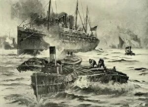 Boer War Collection: The Outbreak of the War - Transport Leaving England for the Cape, 1900. Creator