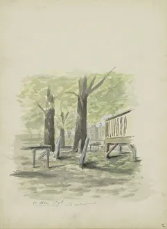 Chris Huidekooper Prints: Outdoors, 1896. Creator: Christiaan Huidekoper