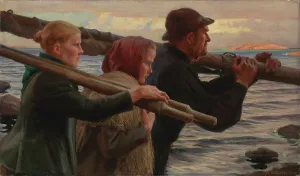Antell Collections Prints: In the Outer Archipelago, 1898. Creator: Albert Edelfelt