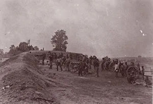 Occupied Territory Gallery: Outer Confederate Line, Petersburg, Captured June 15, 1864, 1864. Creator: Tim O Sullivan