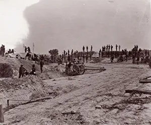 Outer Confederate Line, Petersburg, Captured June 15, 1864, 1864. Creator: Tim O Sullivan