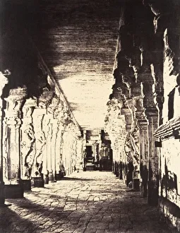 Tripe Linnaeus Prints: The Outer Prakarum, or Corridor Around the Temple of the God Sundareshawara