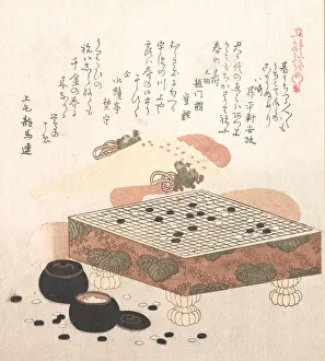 Outfit for the Go Game, 19th century. Creator: Kubo Shunman