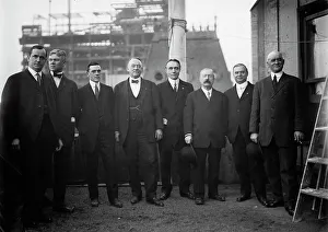 Outlaw League executives: left to right, Marshall Henderson, co-owner Pittsburgh... 1912. Creator: Bain News Service