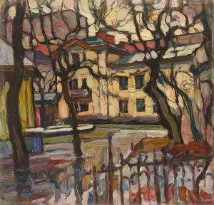 Outskirts of Moscow, c1916. Creator: Manievich (Manevich), Abraham (Abram) (1883-1942)