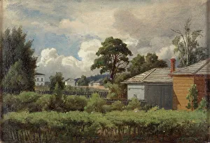 Outbuilding Prints: From the outskirts of Porvoo, 1870-1879. Creator: Johan Knutson