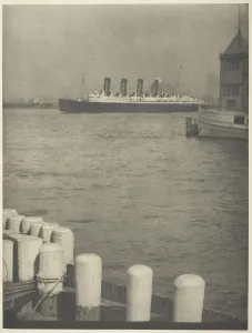 Outward Bound, The Mauretania, 1910. Creator: Alfred Stieglitz Outward Bound, The Mauretania, 1910. Creator: Alfred Stieglitz