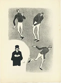 Ibels Henri Gabriel Prints: Ouvrard, from Le Cafe-Concert, 1893. Creator: Henri-Gabriel Ibels