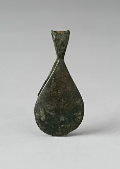 Oval-shaped Tweezers, Probably A. D. 1000 / 1400. Creator: Unknown
