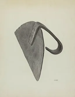 Oven Scraper, c. 1939. Creator: Jacob Lipkin