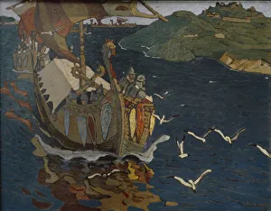 State Russian Museum Gallery: Overseas Guests, 1902. Artist: Roerich, Nicholas (1874-1947)