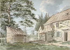 Ealing Gallery: Overshot mill near Greenford, Middlesex, 1797. Artist: George Shepherd
