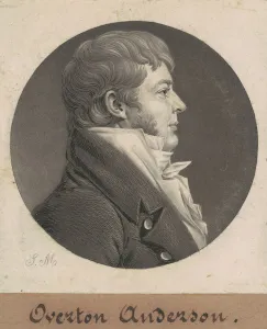 Anderson Prints: Overton Anderson, 1808. Creator: Charles Balthazar Julien Fevret de Saint-Memin