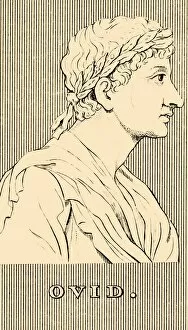 Horace Collection: Ovid, (43BC- c18AD), 1830. Creator: Unknown