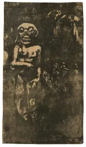 Oviri, 1894. Creator: Paul Gauguin
