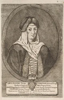 Radziwill Prints: Owka Prakseda Radziwill. From: Icones Familiae Ducalis Radivilianae, 1758