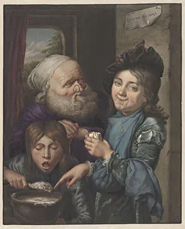 Grandparent Prints: To each his own, 1810-1852. Creator: Louis Henri de Fontenay