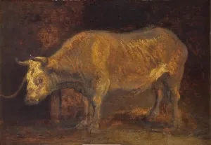 Rembrandt Van Rijn School Of Prints: An Ox Standing, 1644. Creators: Rembrandt Harmensz van Rijn, School of Rembrandt van Rijn