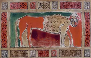 An ox, the symbol of St Luke. Creator: Unknown