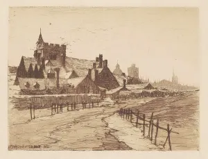 Platt Charles A Prints: Oxford, 1883. Creator: Charles A Platt