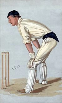 Wicket Gallery: Oxford Cricket, 1889. Artist: Sir Leslie Matthew Ward