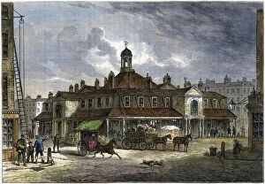 Images Dated 13th February 2007: Oxford Market, 19th century