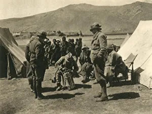 Demonstrating Gallery: Oxygen Drill in Camp, c1918-c1939. Creator: Unknown