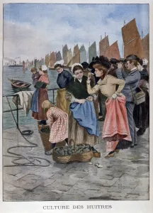 Oyster seller, 1902