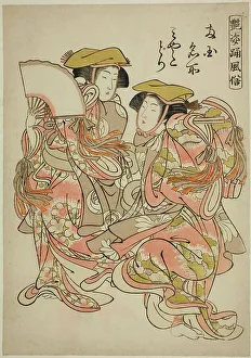 Sasuke Prints: The Oystercatcher Dance (Miyakodori)