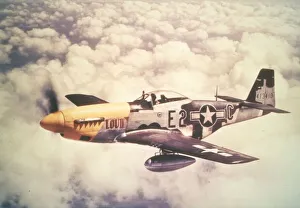 P-51 Mustang, c1950s. Creator: Unknown