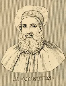 Pietro Prints: P. Aretin, (1492-1556), 1830. Creator: Unknown