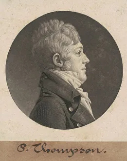 Neck Tie Prints: P. Thompson, 1805. Creator: Charles Balthazar Julien Fevret de Saint-Memin