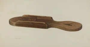 Cutter Gallery: Pa. German Cabbage Cutter, c. 1941. Creator: Nicholas Amantea