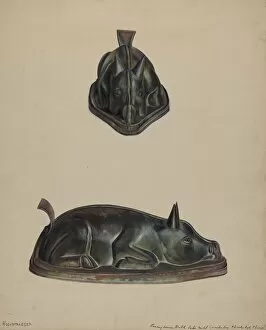 Boar Gallery: Pa. German Cake Mold, 1935 / 1942. Creator: Walter Hochstrasser