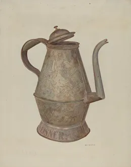 Coffee Gallery: Pa. German Coffee Pot. Creator: Carl Strehlau